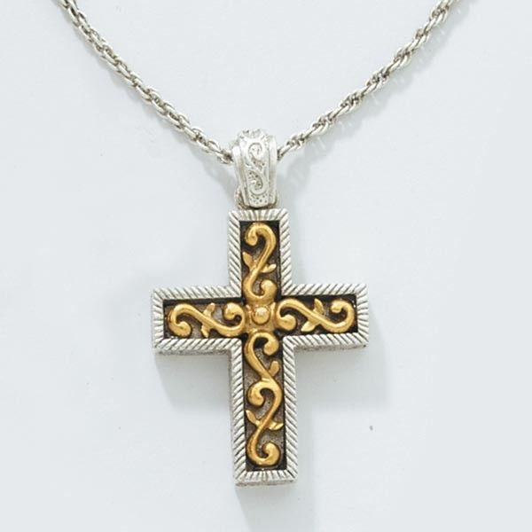 gold silver cross pendant.JPG
